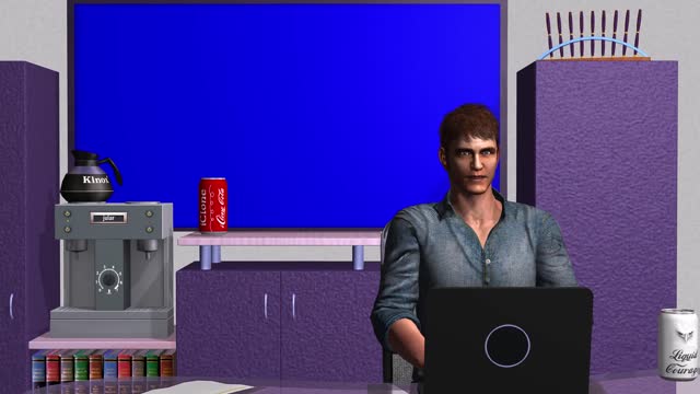 Green screen blue screen chroma key