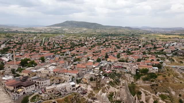 Cappadocia uchisar castle canyon