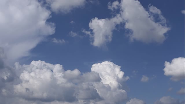 Clouds sky blue