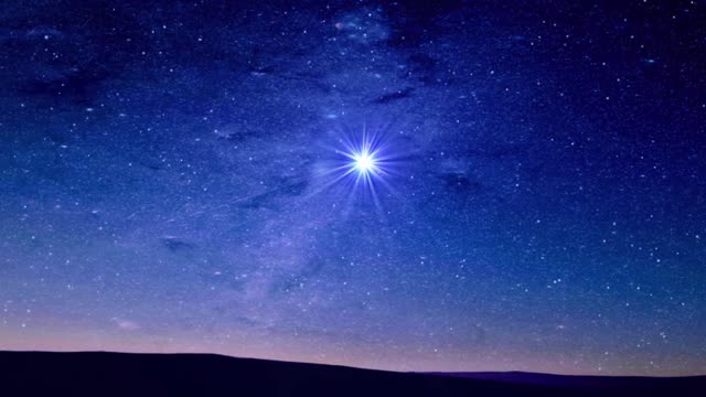 Star night sky