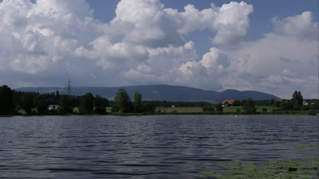 Lake water sky