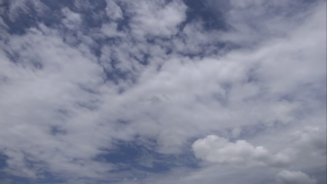 Clouds sky blue