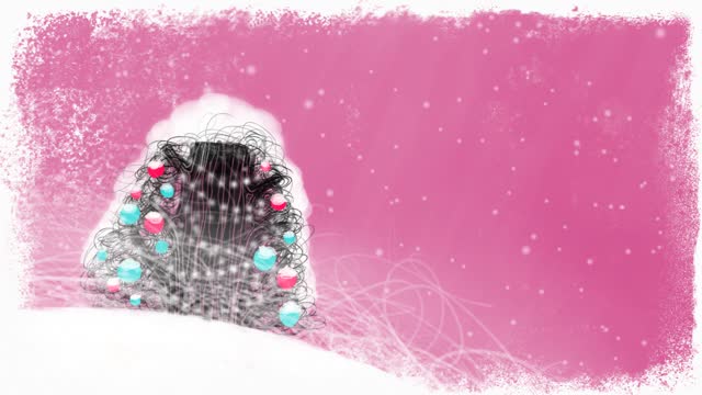 Christmas background deco