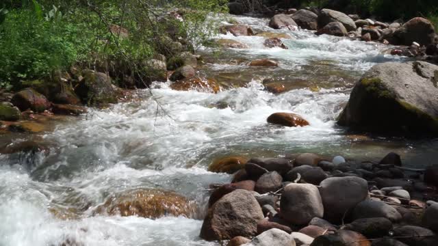 Mountains river landscape
