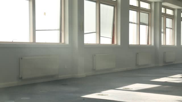 Abandoned room empty