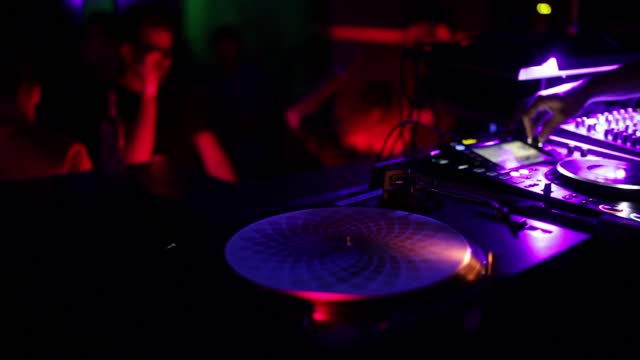 Dancing nightlife nightclub