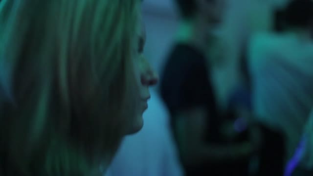Girl dancing nightclub