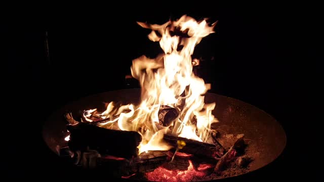Fire bowl fire burn