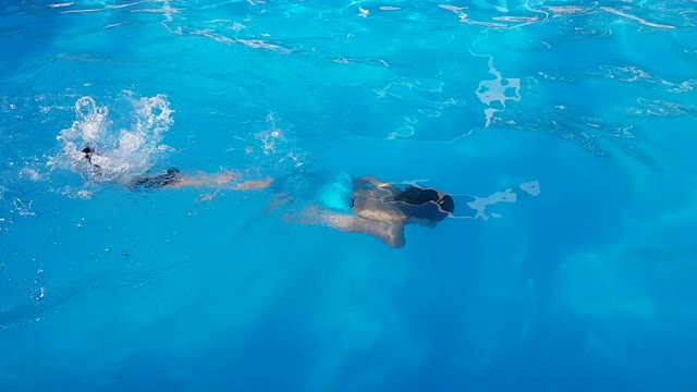 Pool kid water