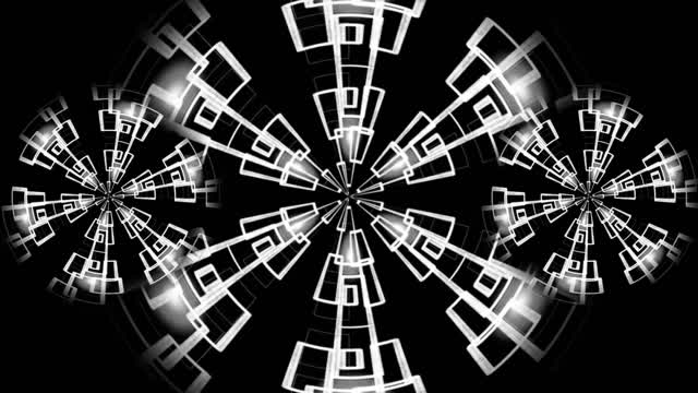 Wheel black abstract