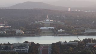 Canberra sunset australia