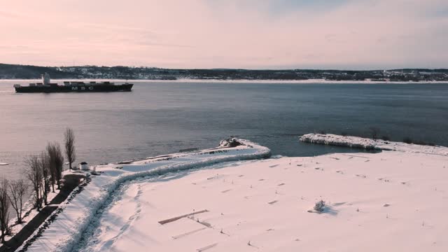 Winter st-lawrence quebec