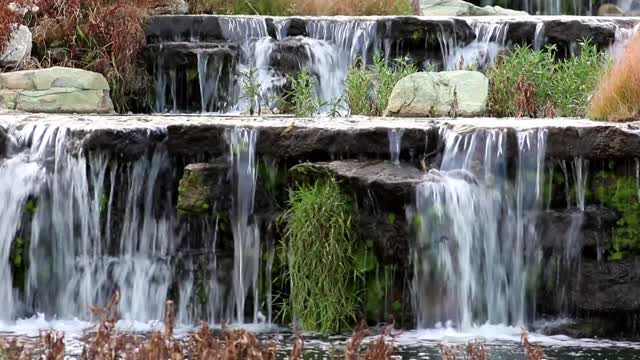 Water fall spring