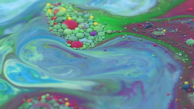 Colors acrylics oil