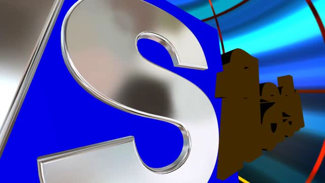 Motion graphic animated