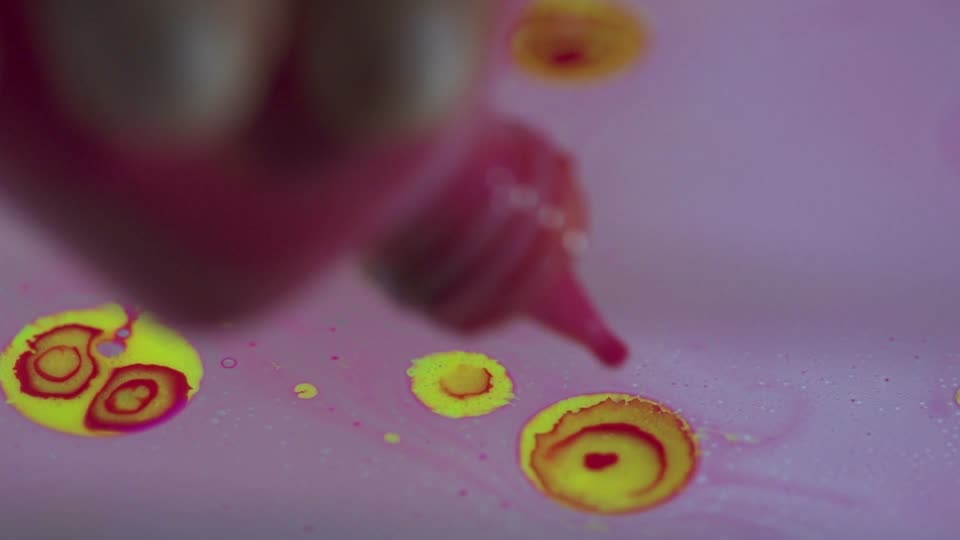 Oil painting water