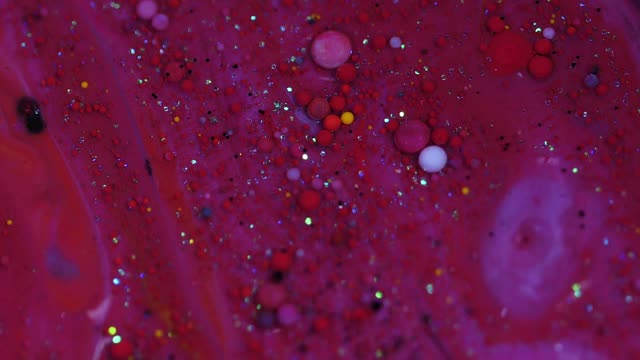 Red abstract glitter