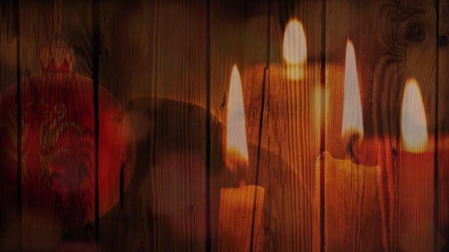 Candle christmas flame