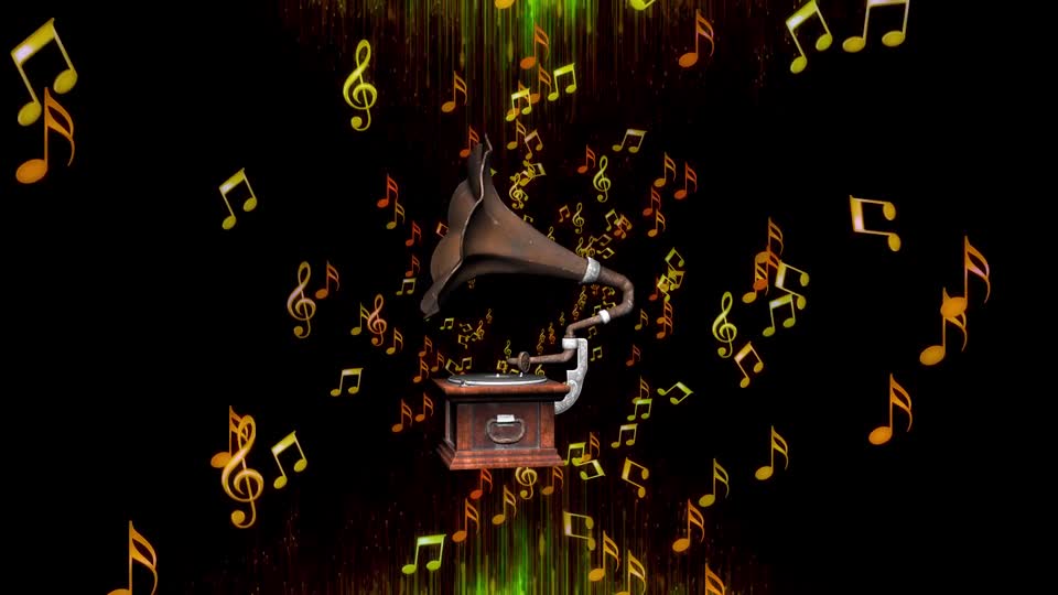 Music gramophone nuts
