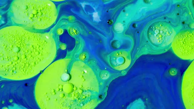 To dye macro green