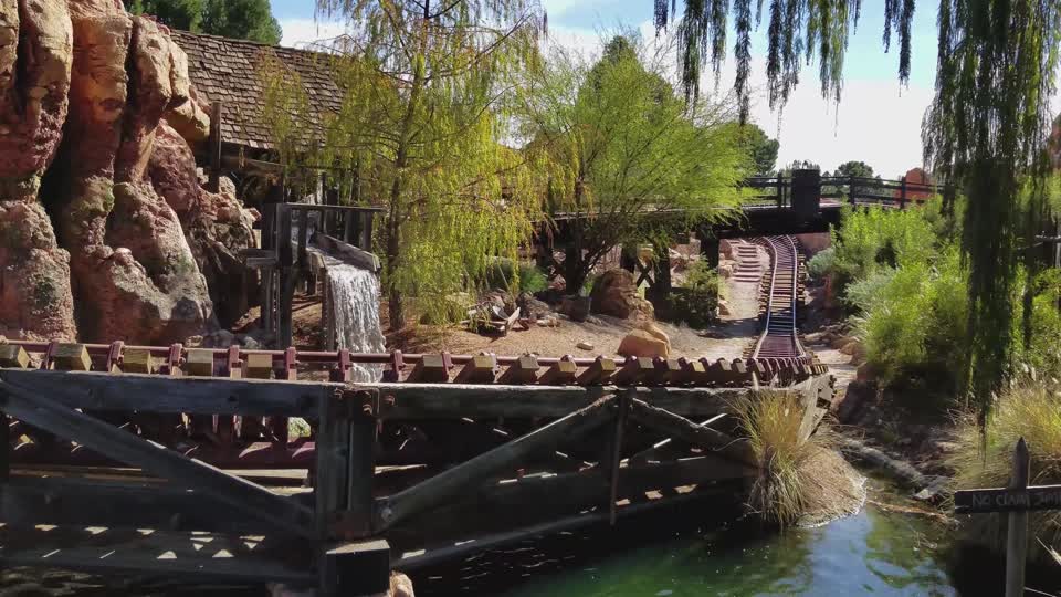 Ride train disneyland