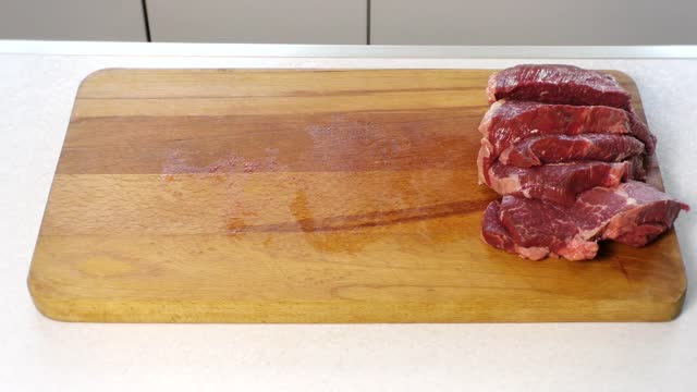 Meat cook kitchen
