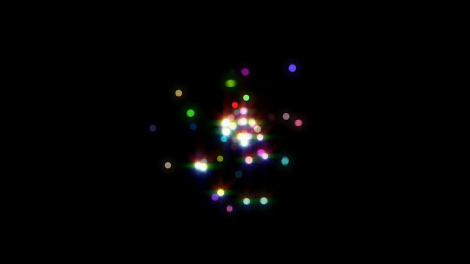 Particles universe colors