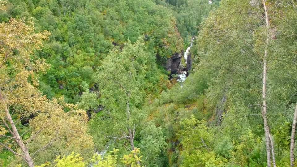 River mountains bridge
