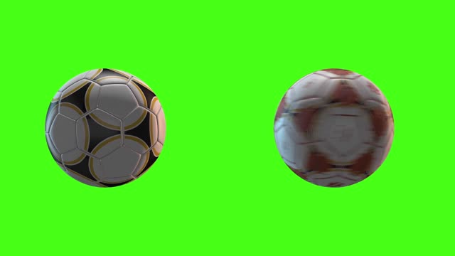 Football sport green screen