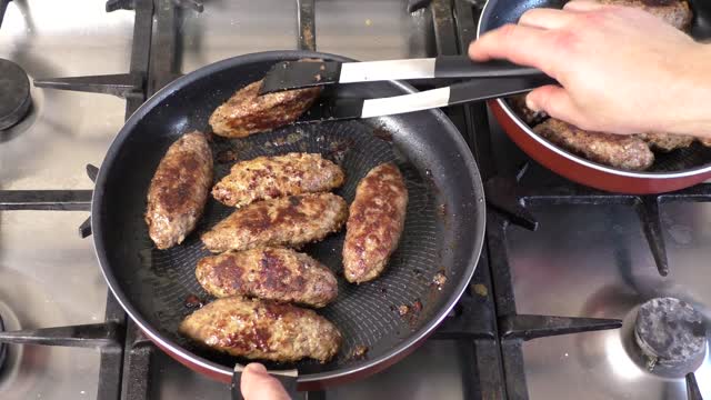 Cutlets fry grilled meat
