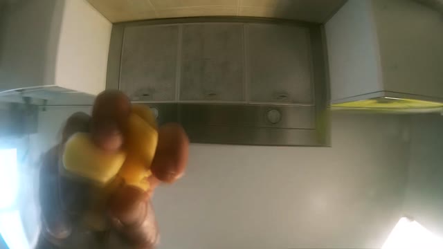 Potato pan cooking food