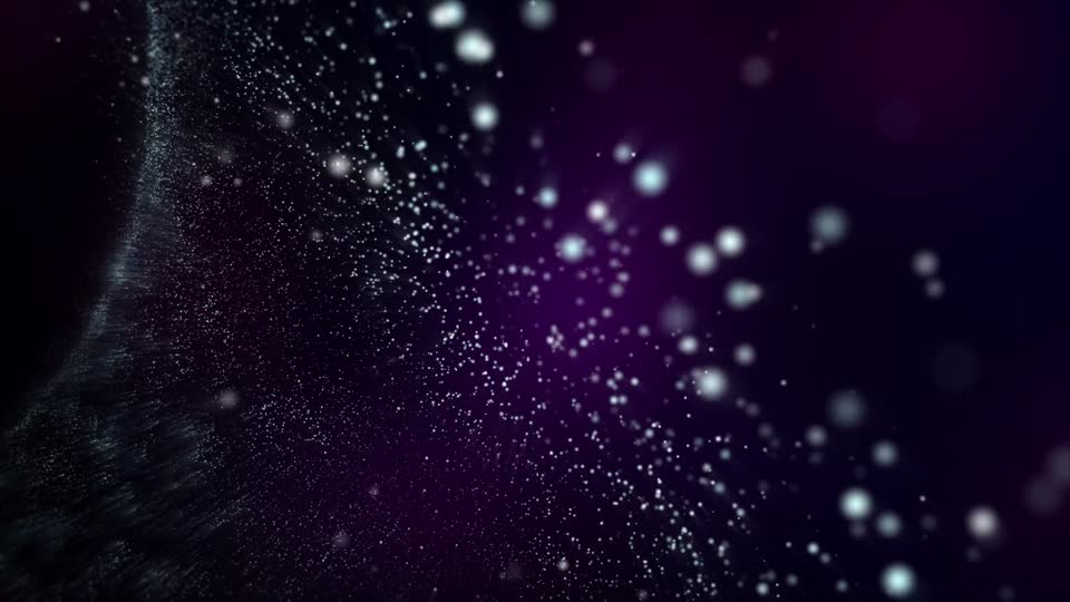 Space particles color