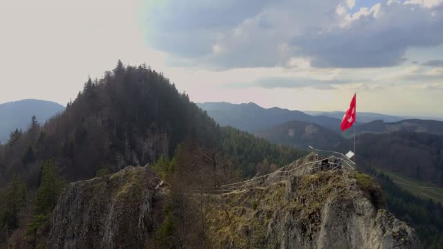 Mountain summit hike