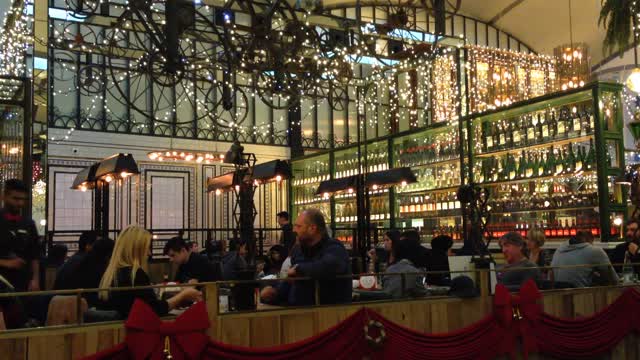 Shopping restaurant cafe