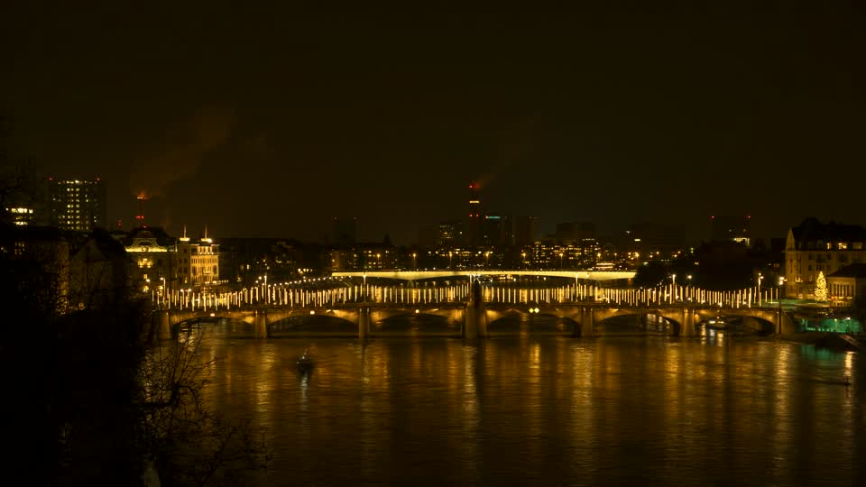 Basel rheinbrücke middle rhine bridge