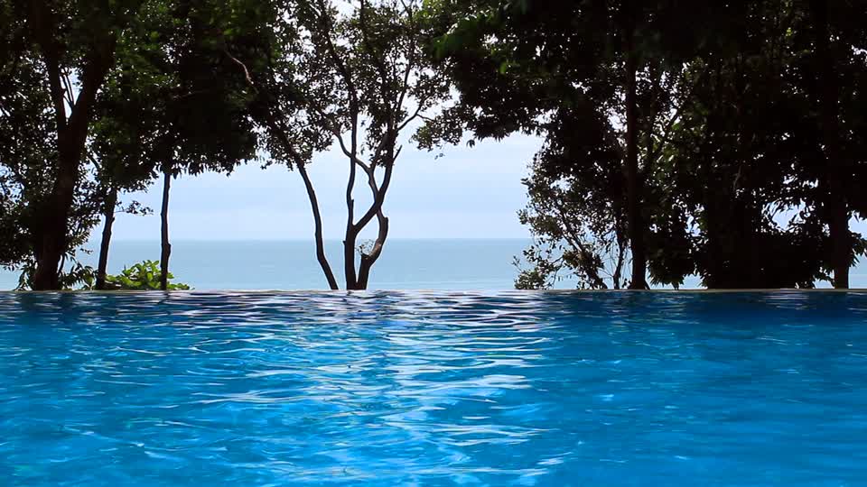 Swimming pool waves water