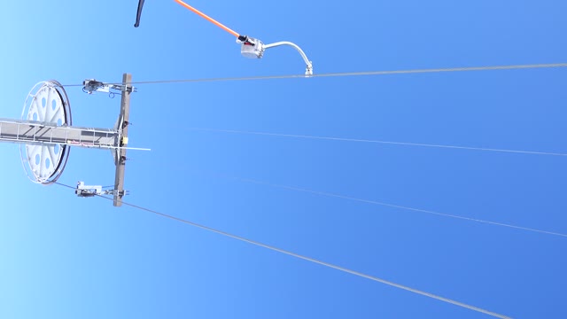 Drag lift lift to ski