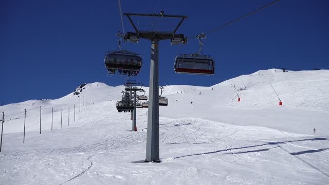 Chairlift cable car lift