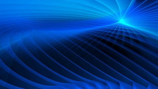 Spinning blue abstract