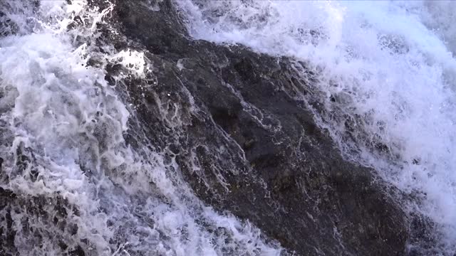 Waterfall water fluid