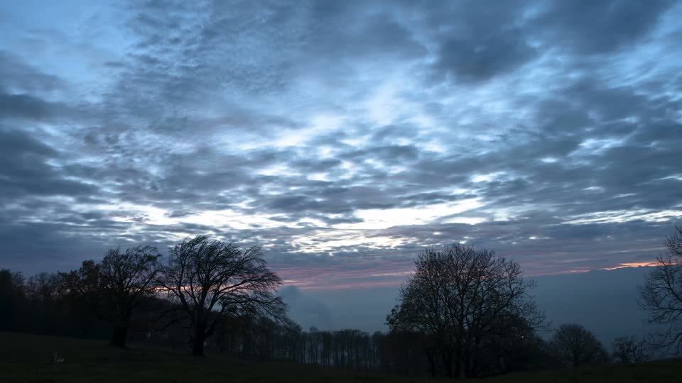 Dawn sunrise clouds