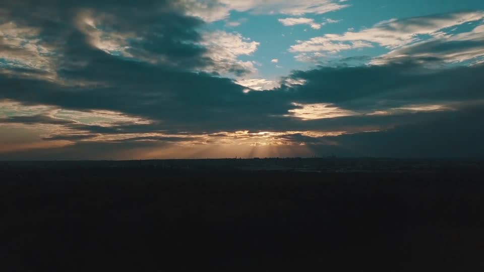 Time lapse sun clouds