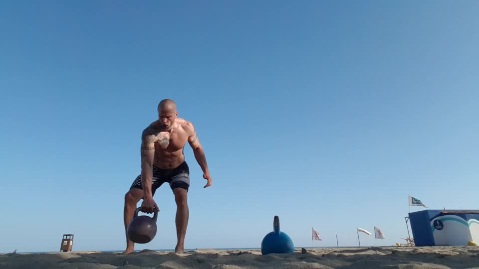 Kettlebell training kettlebells kettlebell clean and press