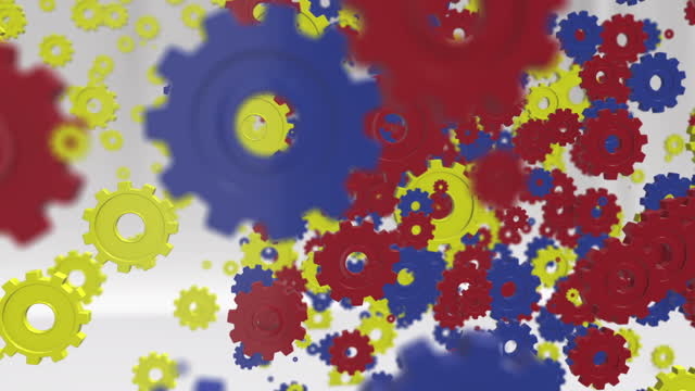 Tech background rendering