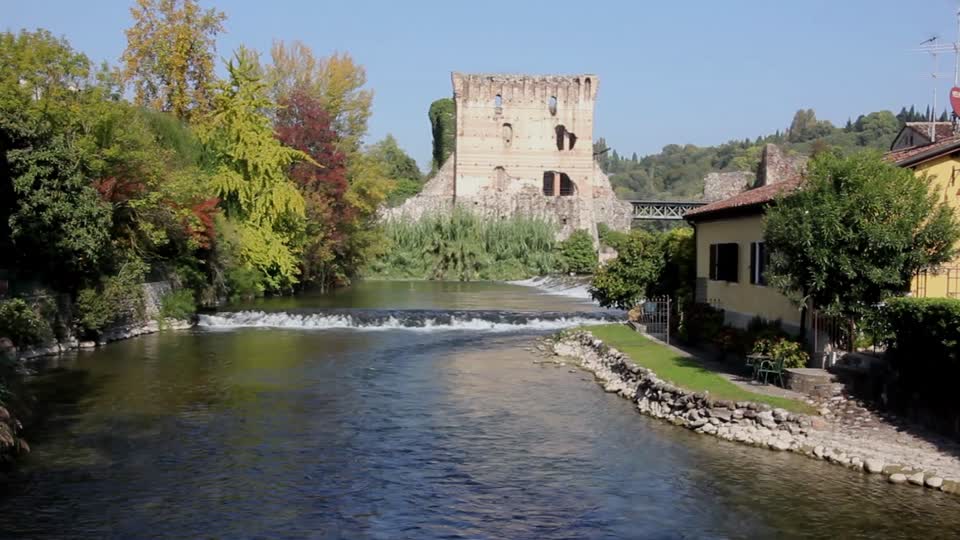 Italy borghetto fortress