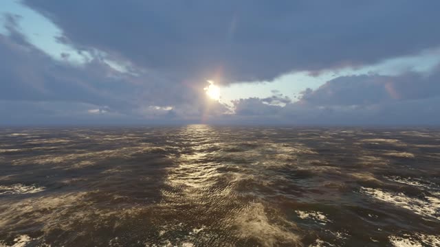 Sea ocean waves