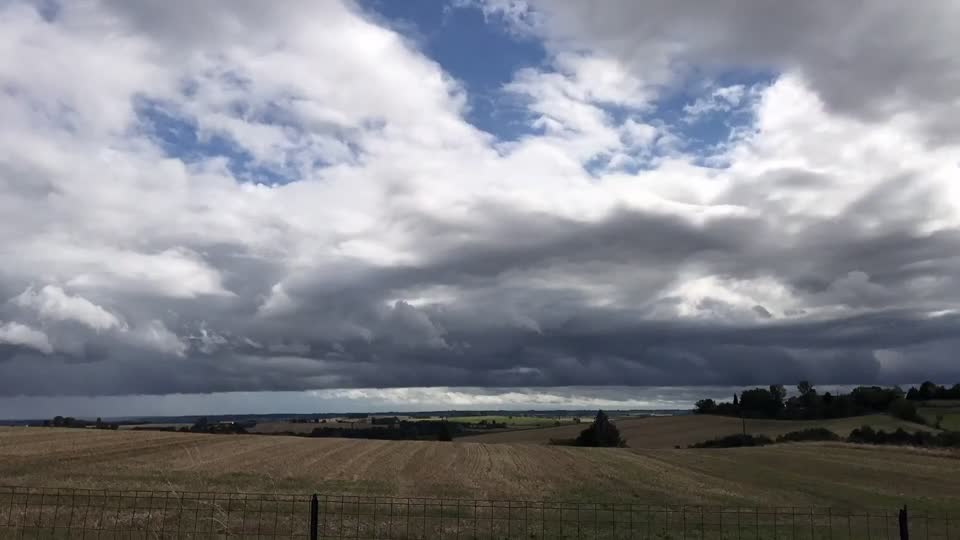 Clouds accelerated period of time