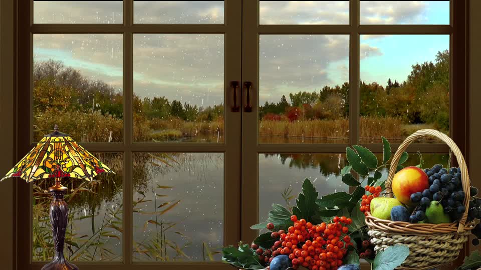 Autumn siberia nature