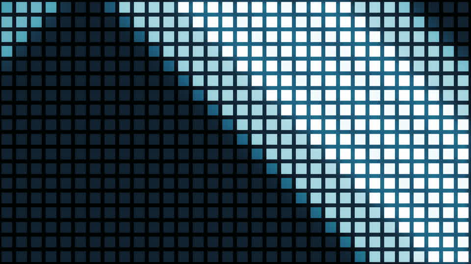 Shimmering light squares