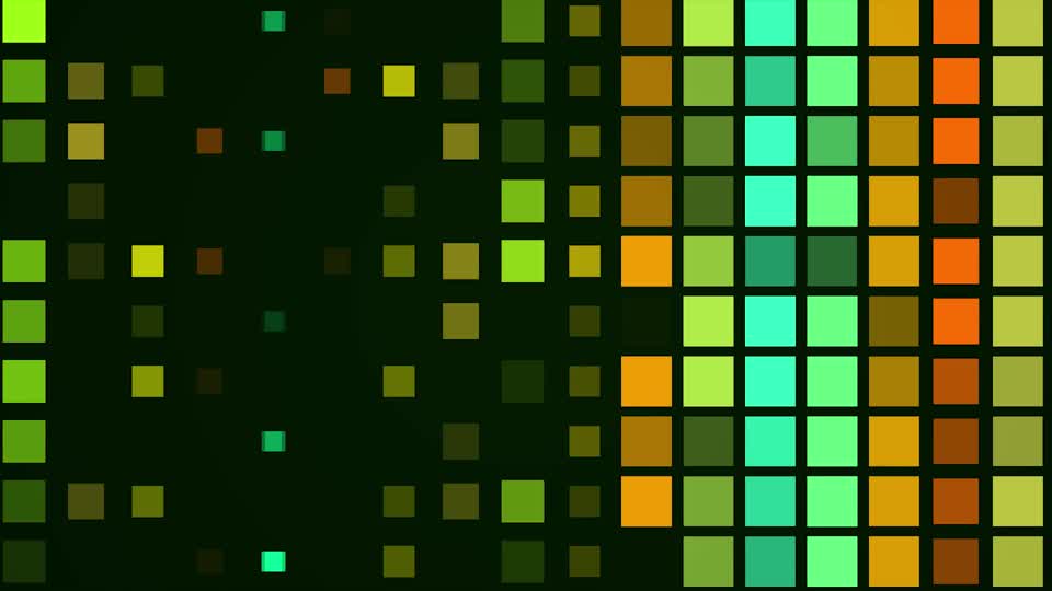 Colored squares broke out